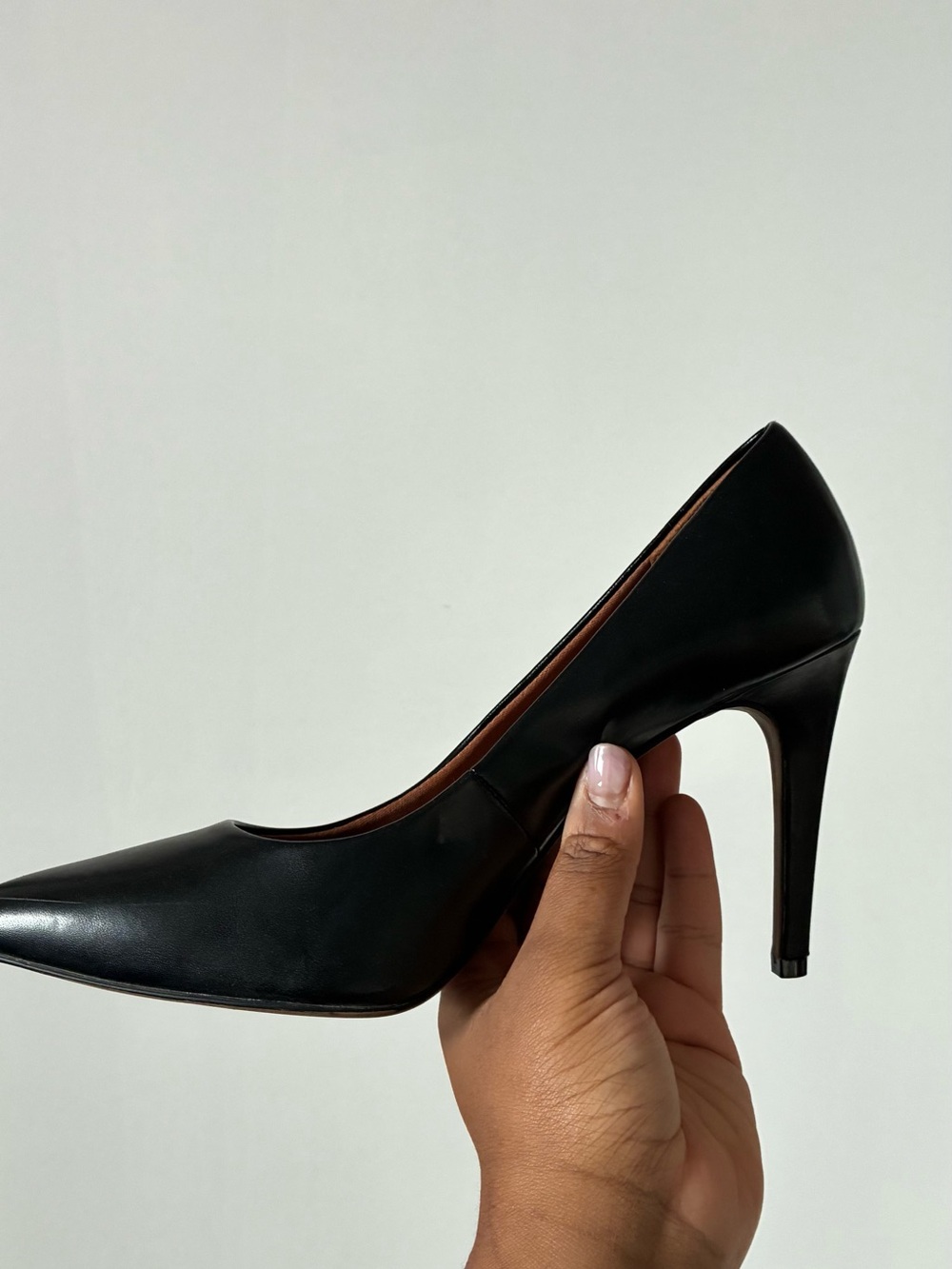 Christian Siriano Black Pointed-Toe Stiletto Pump